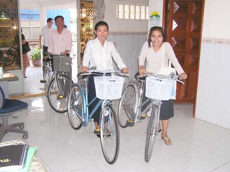 New bicycles arriving at DDP