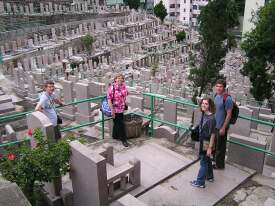 A cemetery near Lok Fu