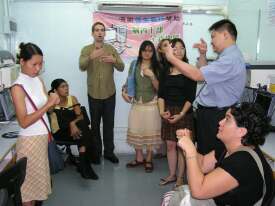 A visit to the Hong Kong Association of the Deaf