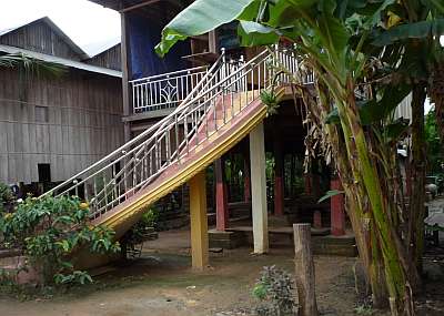 The ultimate in village stairways
