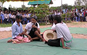 A skit on Deaf Day