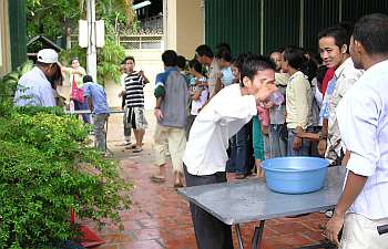 A water game