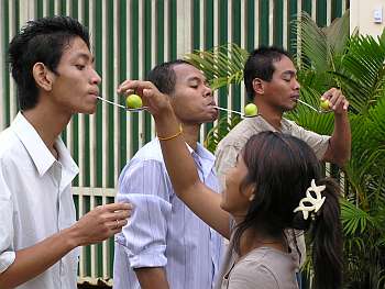 A lime-carrying game