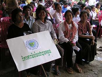 Representatives of a women's NGO