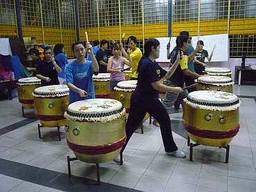 Drumming plus choreograph