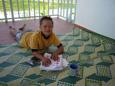 Student with Downs Syndrome