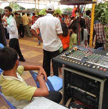 Audio system for Deaf Day