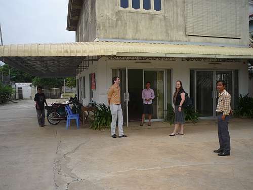 Visit to the DDP offices in Kampong Cham