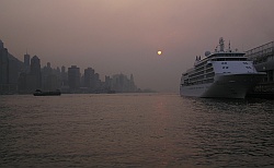 Hong Kong harbor