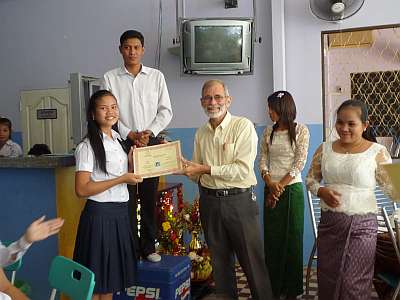 Receiving a certificate